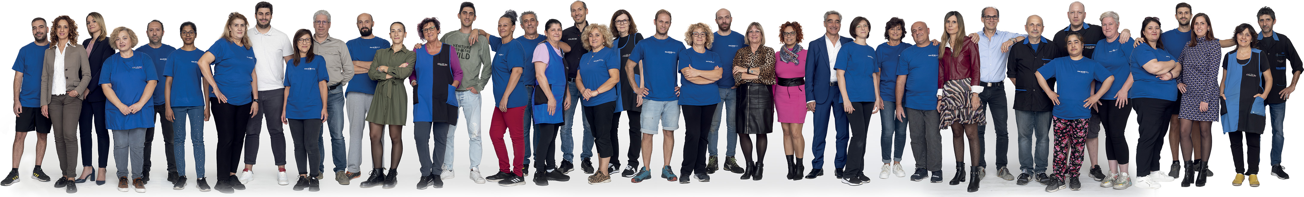 Group photo with all team members